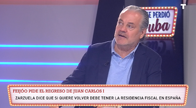 Marcos de Quinto: «Sería un problema y un escándalo que Juan Carlos I muriese en el extranjero»
