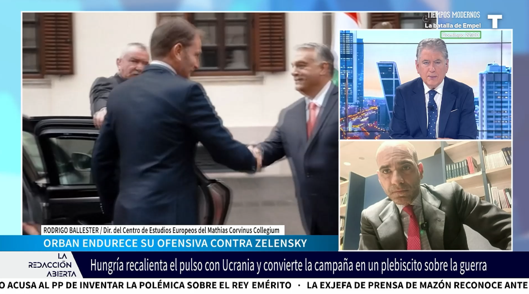 Rodrigo Ballester: «Hungría dice lo que muchos callan»