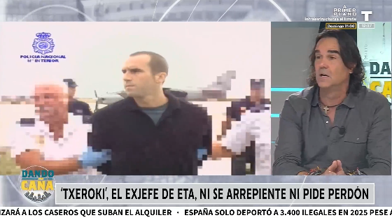Cake ‘caza’ a ‘Txeroki’, el sanguinario exjefe de ETA, beneficiarse de su semilibertad