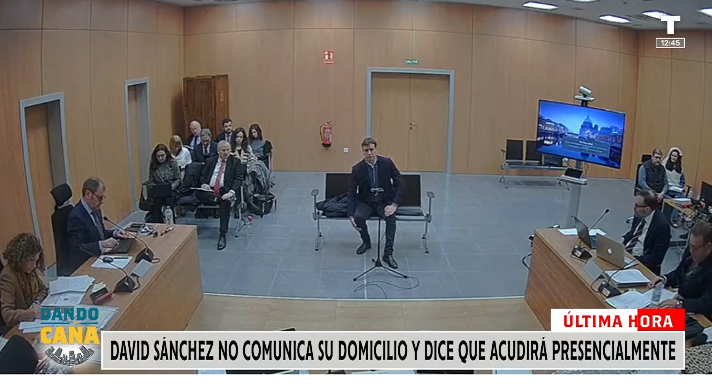 David Sánchez no comunica al juez su domicilio para poder citarle a juicio