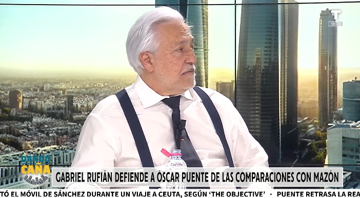 Julio Ariza tiene claro el único objetivo de Rufián : «Solo quiere tomar copas»