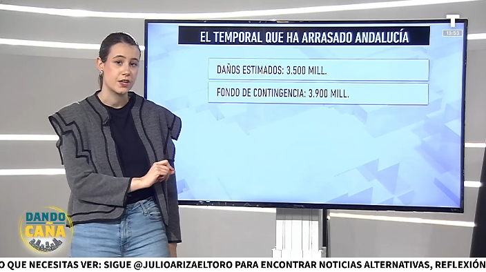Andalucía, devastada por el temporal y ahogada por el Gobierno