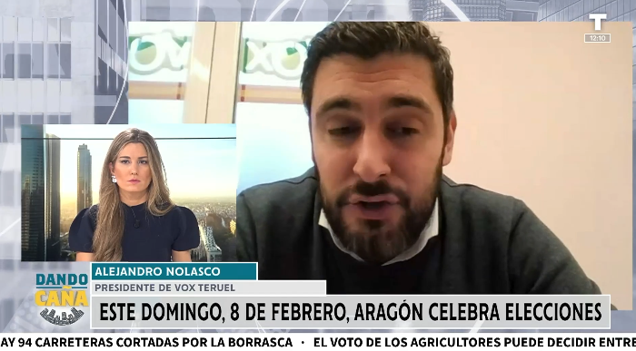 VOX, confiado en que se imponga el sentido común el domingo en Aragón