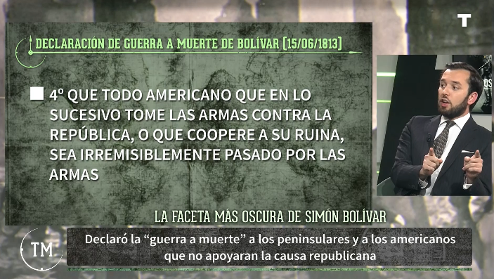 Las BARBARIDADES de Bolívar en la guerra que nadie te cuenta