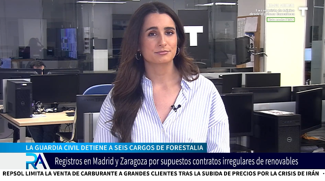 Detenciones en Forestalia por supuestas mordidas a cambio de proyectos de energías renovables