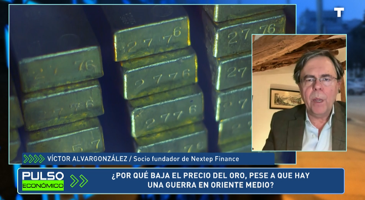 Víctor Alvargonzález: «El precio del oro está bajando porque está subiendo el dólar»
