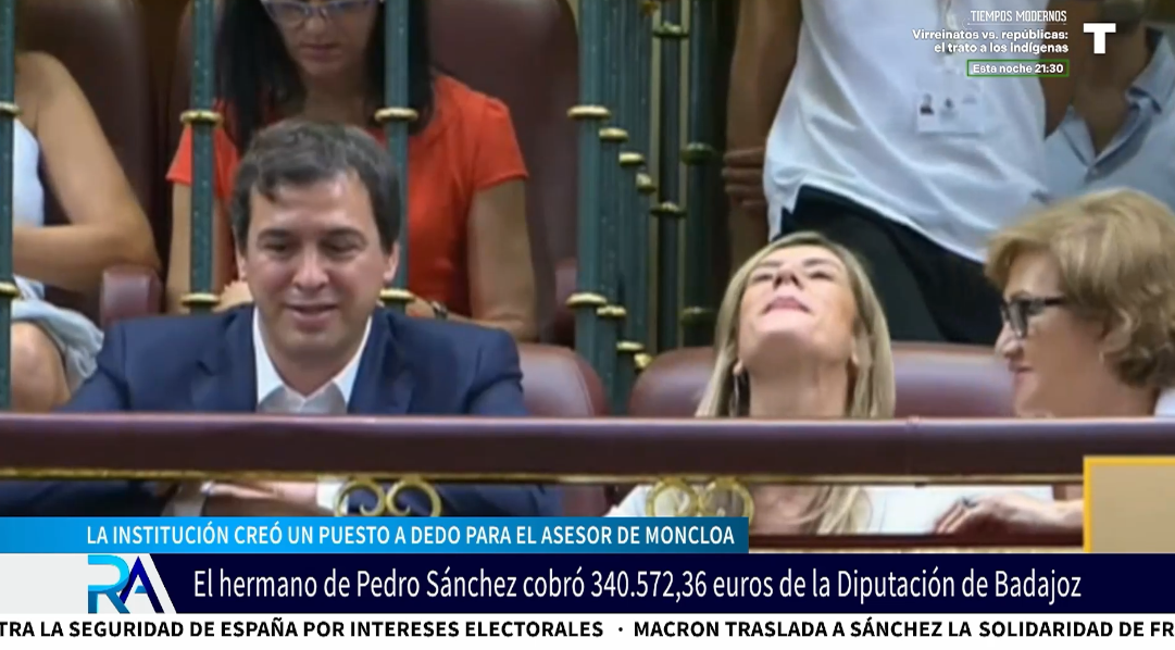 El ‘hermanísimo’ de Sánchez cobró más de 340.000 euros de la Diputación de Badajoz
