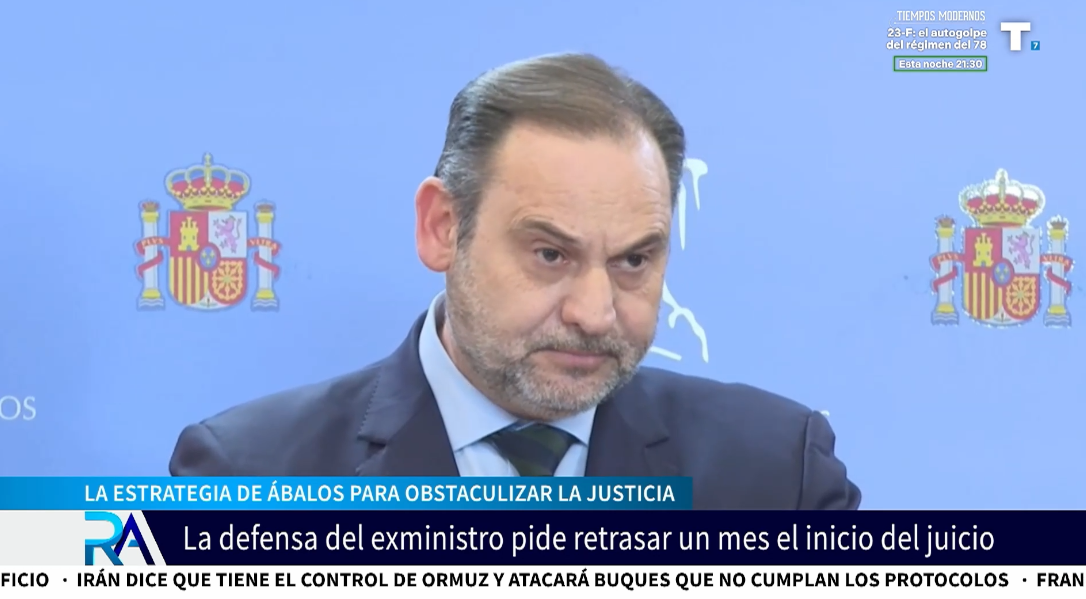 Ábalos no cesa en su estrategia de obstaculizar el juicio de las mascarillas