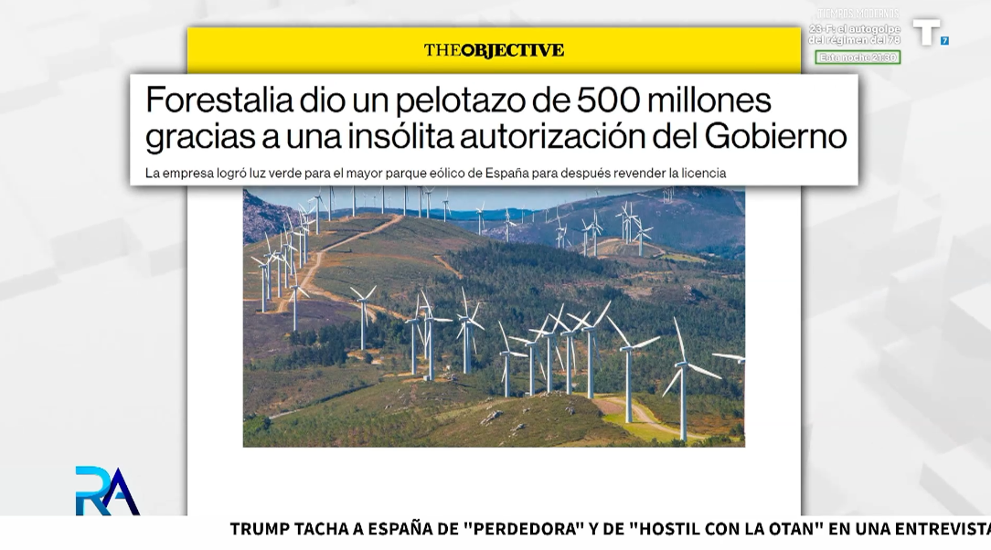 Un robo a manos llenas: Forestalia vendió por 500 millones una licencia que le concedió el Gobierno
