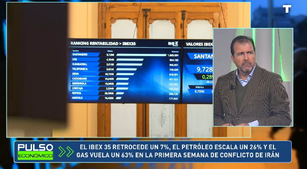 José Ignacio Enríquez sobre el IBEX 35, que retrocede un 7% en la primera semana del conflicto en Irán: “Todavía puede ser el inicio de una caída más profunda”