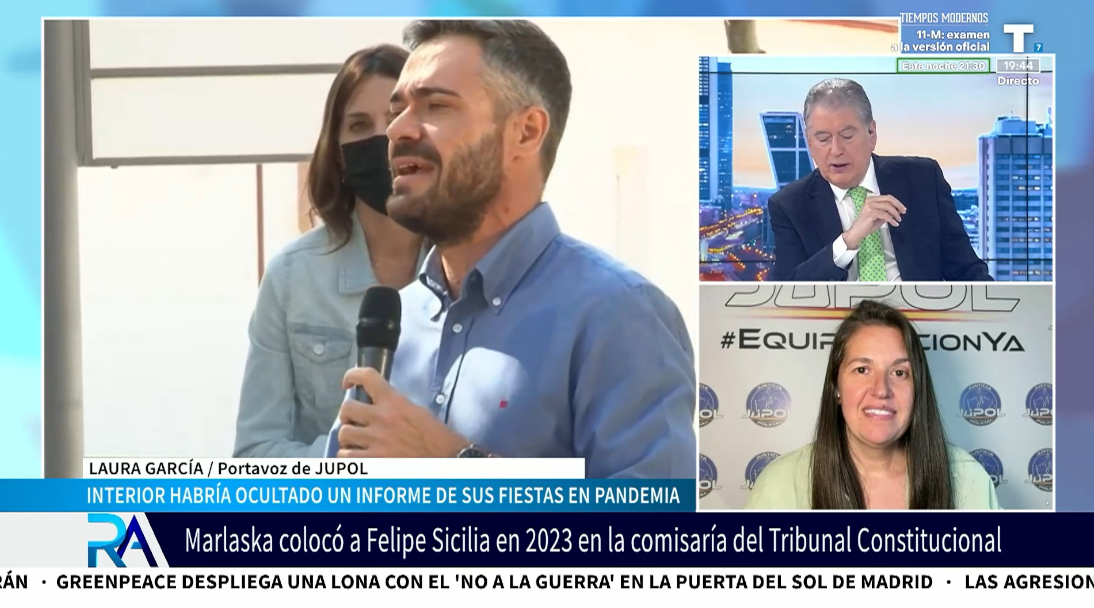 Laura García (Jupol): «Es muy difícil que un informe policial desaparezca. Se necesita la orden de un alto cargo»