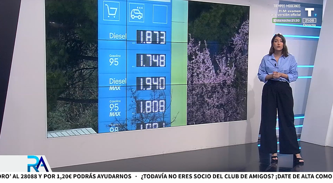 Trump CALMA los mercados: El petróleo se DESPLOMA pero el diésel ya supera los 2 EUROS en España