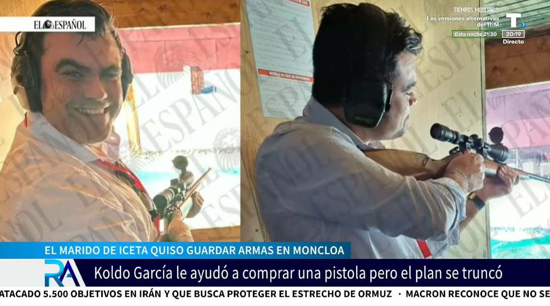 La realidad sigue superando a la ficción: el marido de Iceta intentó guardar armas en Moncloa