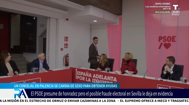 El PSOE, del lema “100 años de honradez” a ser el perejil de todas las salsas de la corrupción