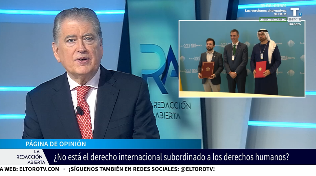 «¿Y presentar PRESUPUESTOS? ¿Eso no es cumplir la LEGALIDAD?» Sánchez, DEFENSOR ACÉRRIMO del derecho internacional mientras INCUMPLE en casa