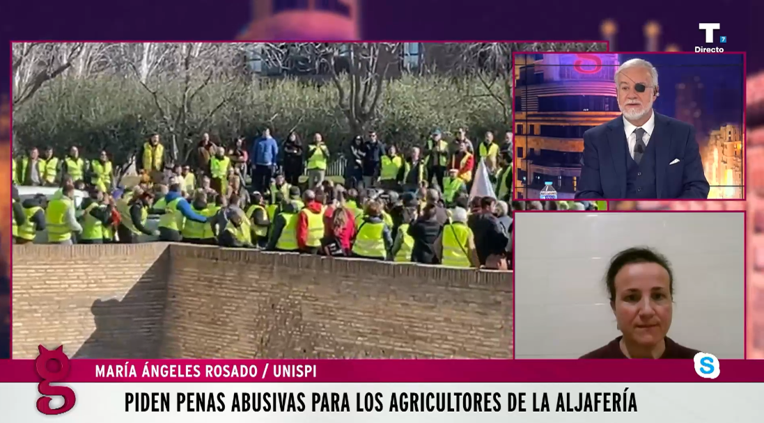 15 años de cárcel por protestar a favor del campo español