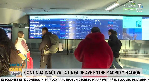 Un robo de cable provoca nuevos retrasos entre Madrid y Zaragoza