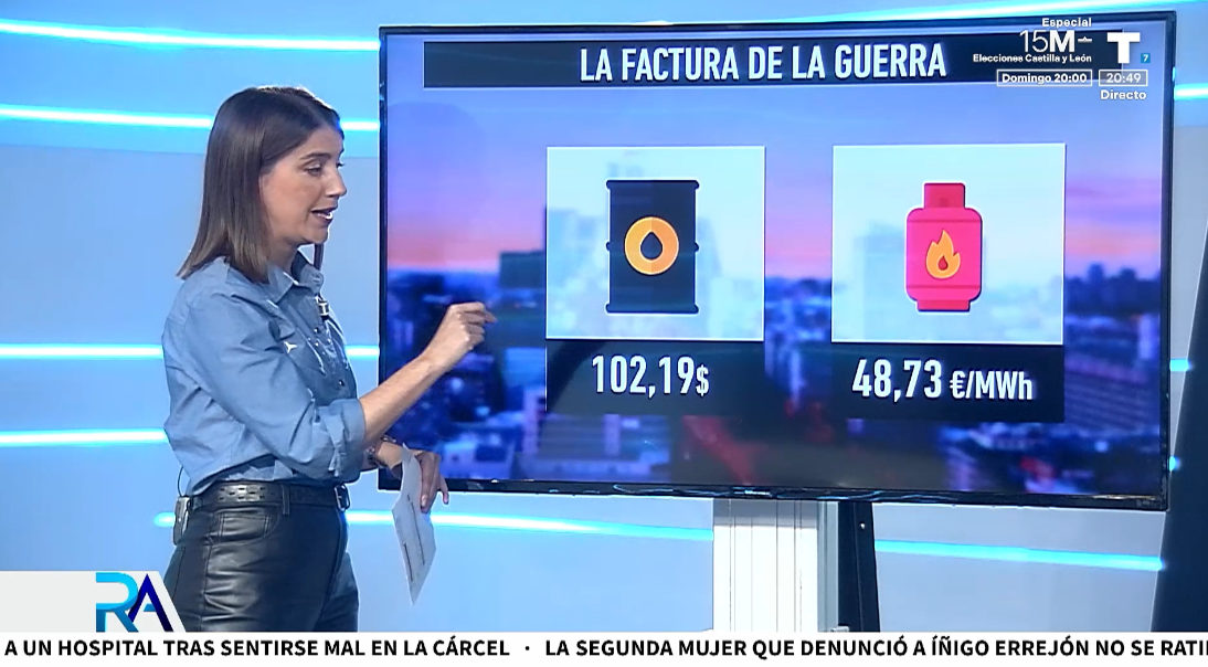El petróleo supera los 100 dólares y desata un efecto dominó en energía y carburantes