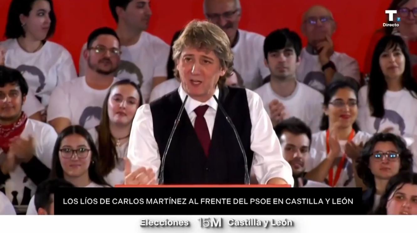 Carlos Martínez, el candidato más polémico: desde subirse al ‘Papamóvil’ hasta enchufar a familiares