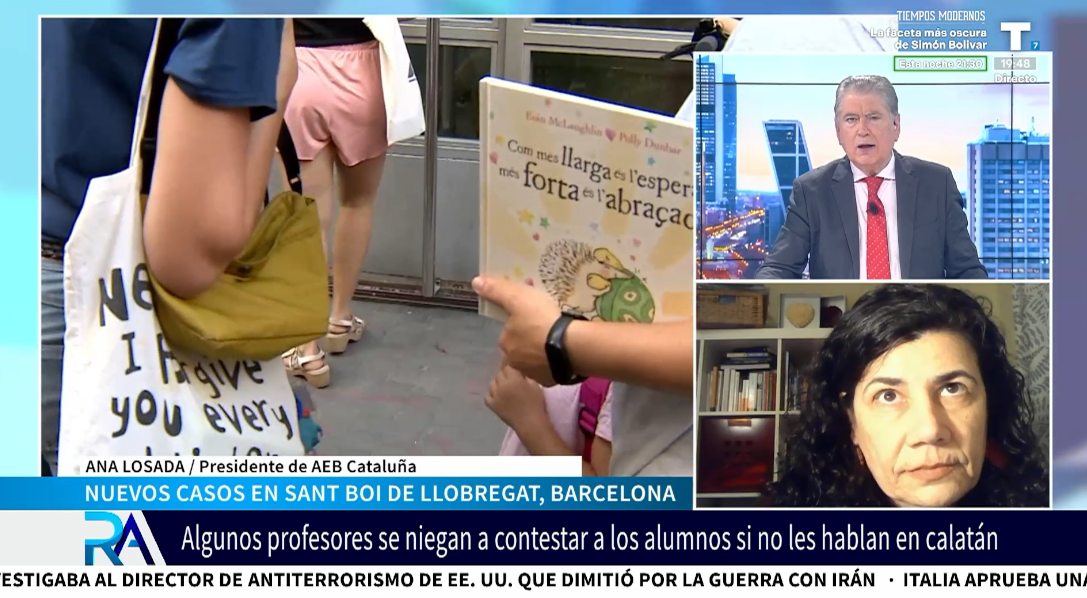 Ana Losada: «La exclusión del español en los colegios catalanes no ha cambiado con Illa»