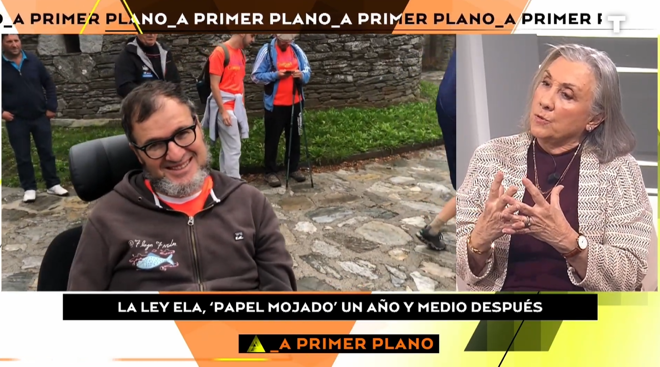 «Es muy discriminatoria» La vicepresidenta de FundELA denuncia que la mayoría de enfermos de ELA se quedan fuera de la ley