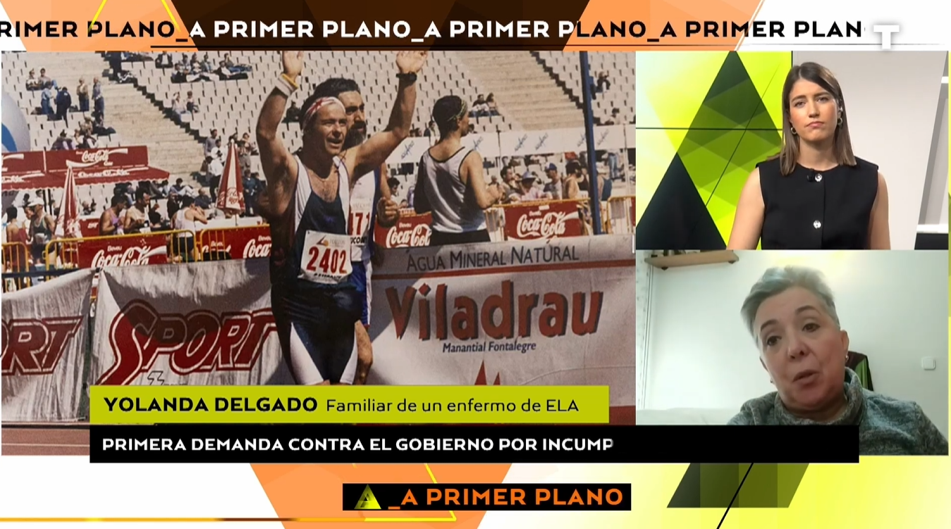 «Me he tenido que operar de un prolapso» Demanda a Sanidad por incumplir la ley ELA y consigue asistencia 24 horas para su marido