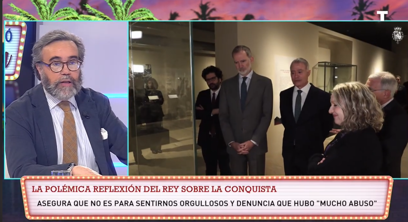 José María Sánchez: «En la colonización española fue donde menos abuso hubo»