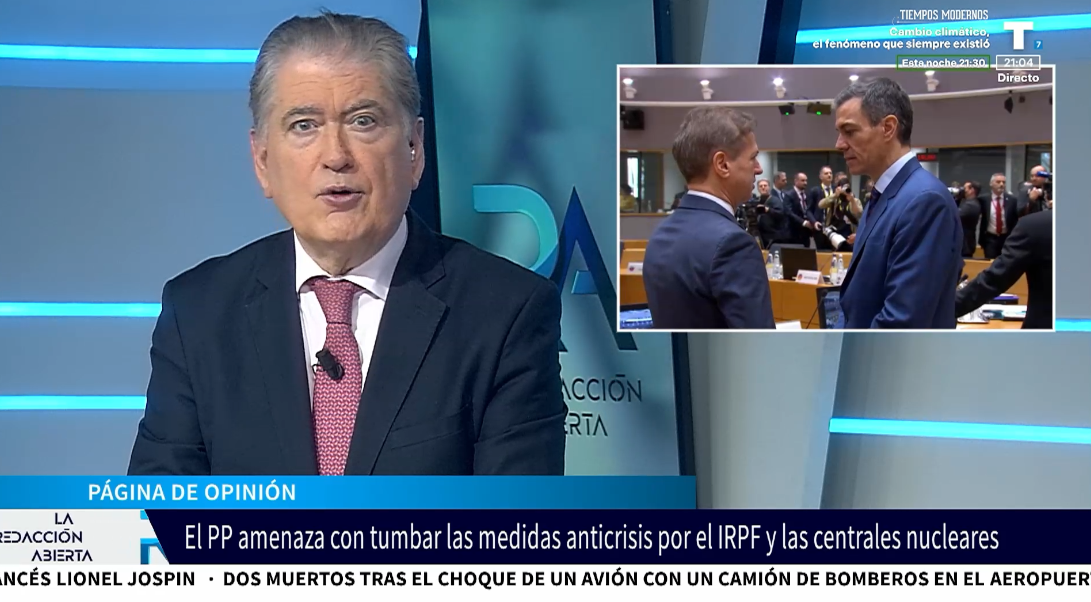 «La han LIADO con las centrales nucleares» Nueva derrota en ciernes al Gobierno con el decreto anticrisis