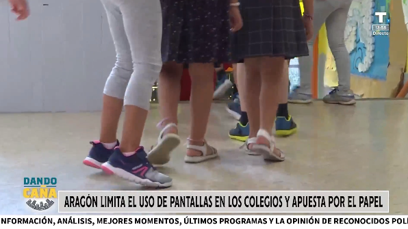 Los colegios de Aragón volverán a apostar por el papel