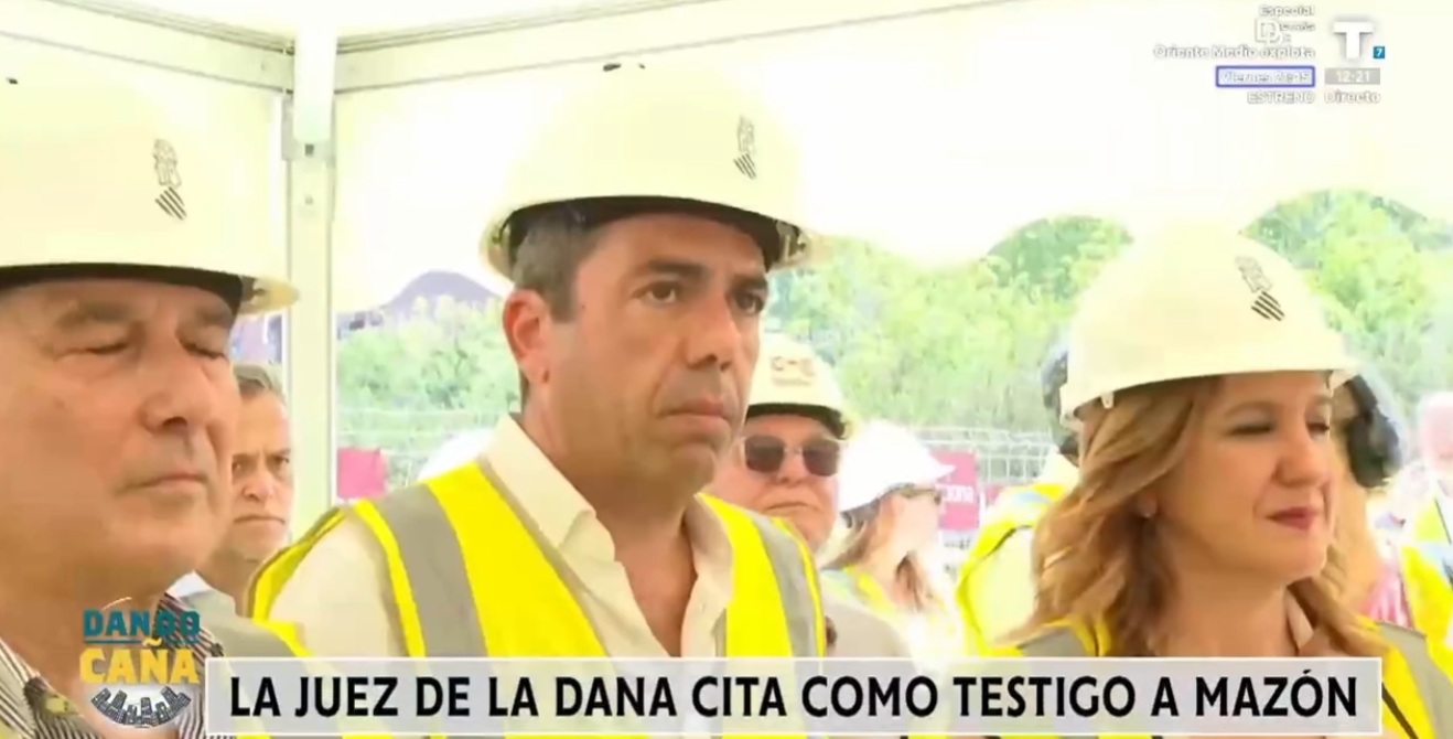 La juez de la DANA cita como testigo a Mazón
