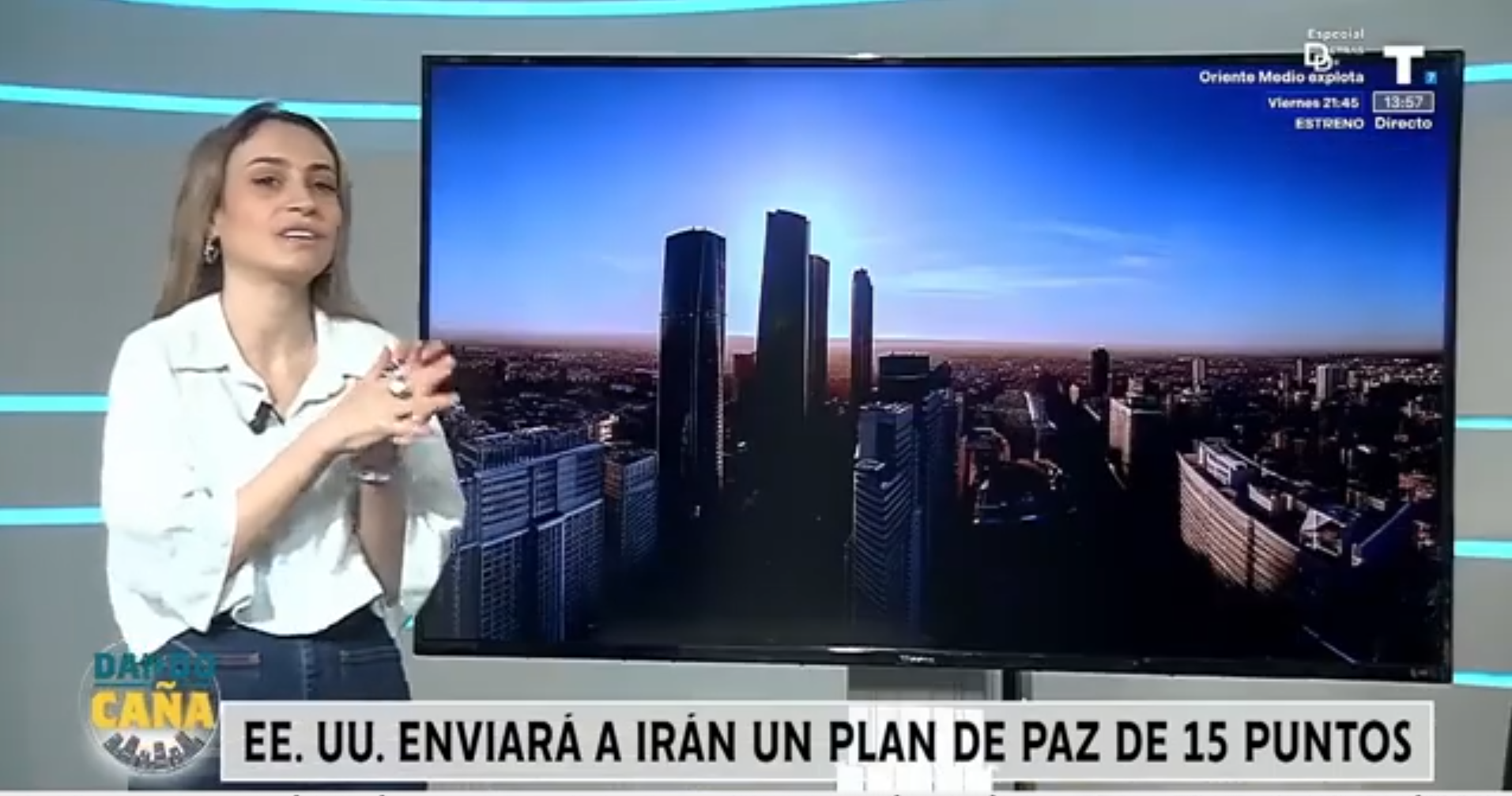EE. UU. enviará un plan de paz a Irán de 15 puntos