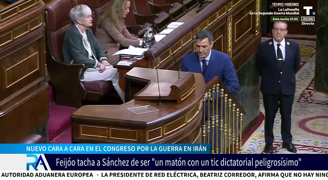 Definición de Sánchez: Trilero, matón con tics autoritarios y pacifista de pacotilla