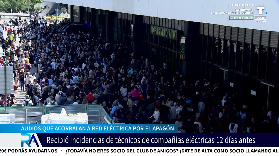 Los audios que acorralan a Red Eléctrica: recibieron avisos 12 días antes del apagón