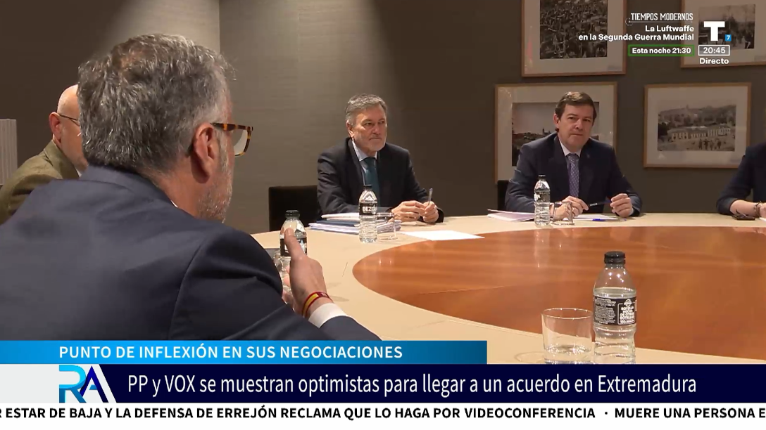 PP y VOX desmienten que ya tenga un acuerdo de gobierno en Aragón