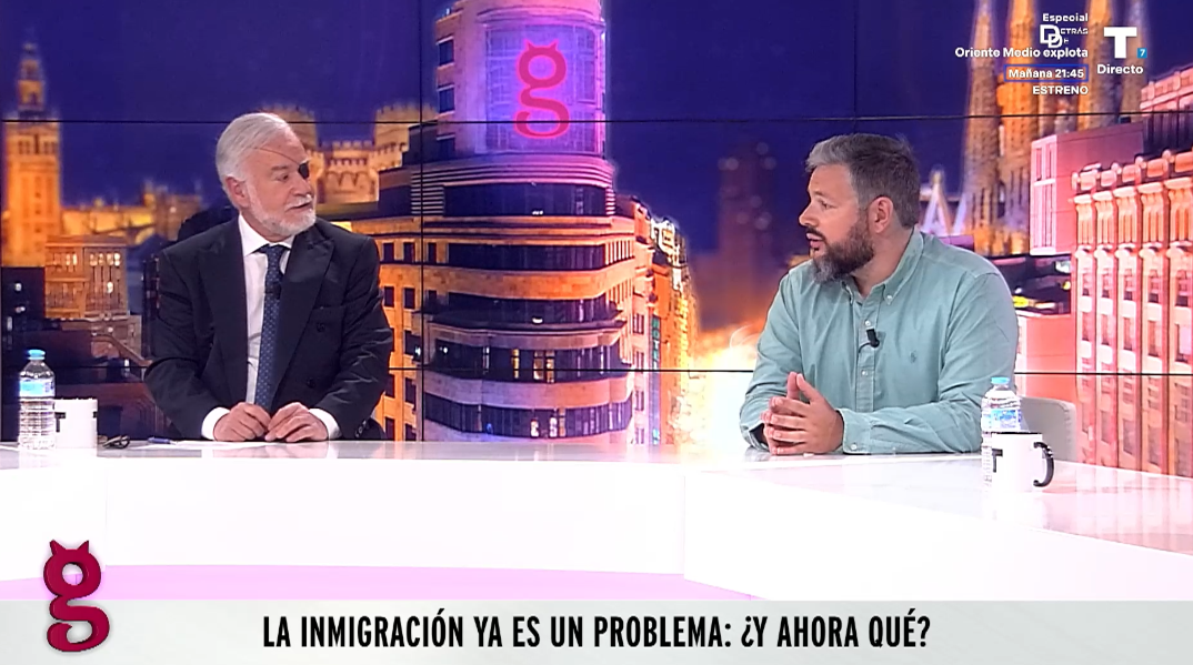 Rubén Pulido alerta de la invasión de ilegales en España