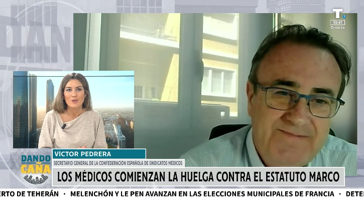 Los médicos vuelven a salir a la calle contra el estatuto marco