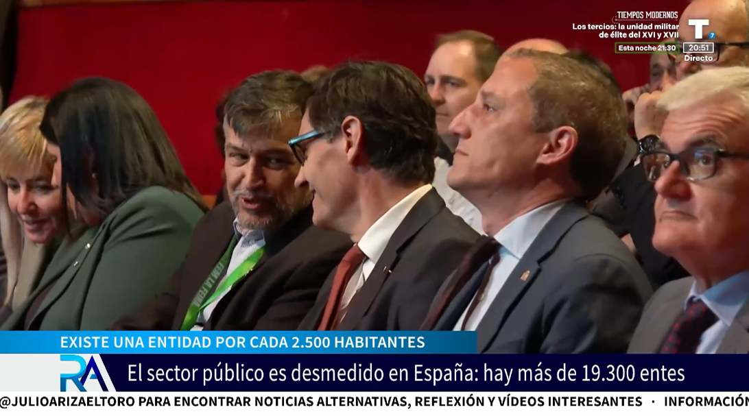 España, líder en chiringuitos públicos con 19.310 organismos