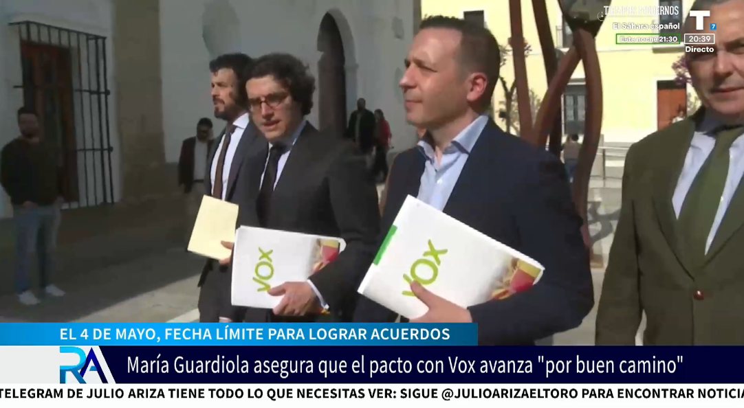 Feijóo ordena no atacar a VOX para sacar adelante los gobiernos autonómicos
