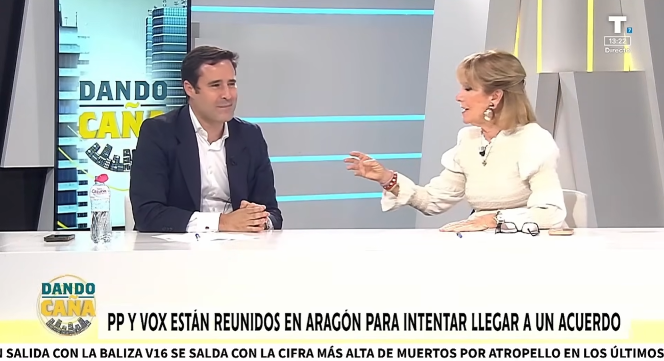 El desacuerdo de Hoces y Aguirre por los pactos en Aragón, Extremadura y Castilla y León