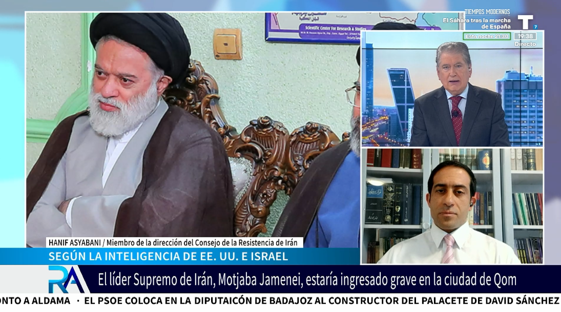 Hanif Asyabani: «Antes del alto el fuego, el régimen iraní asesinó a 11 presos políticos»