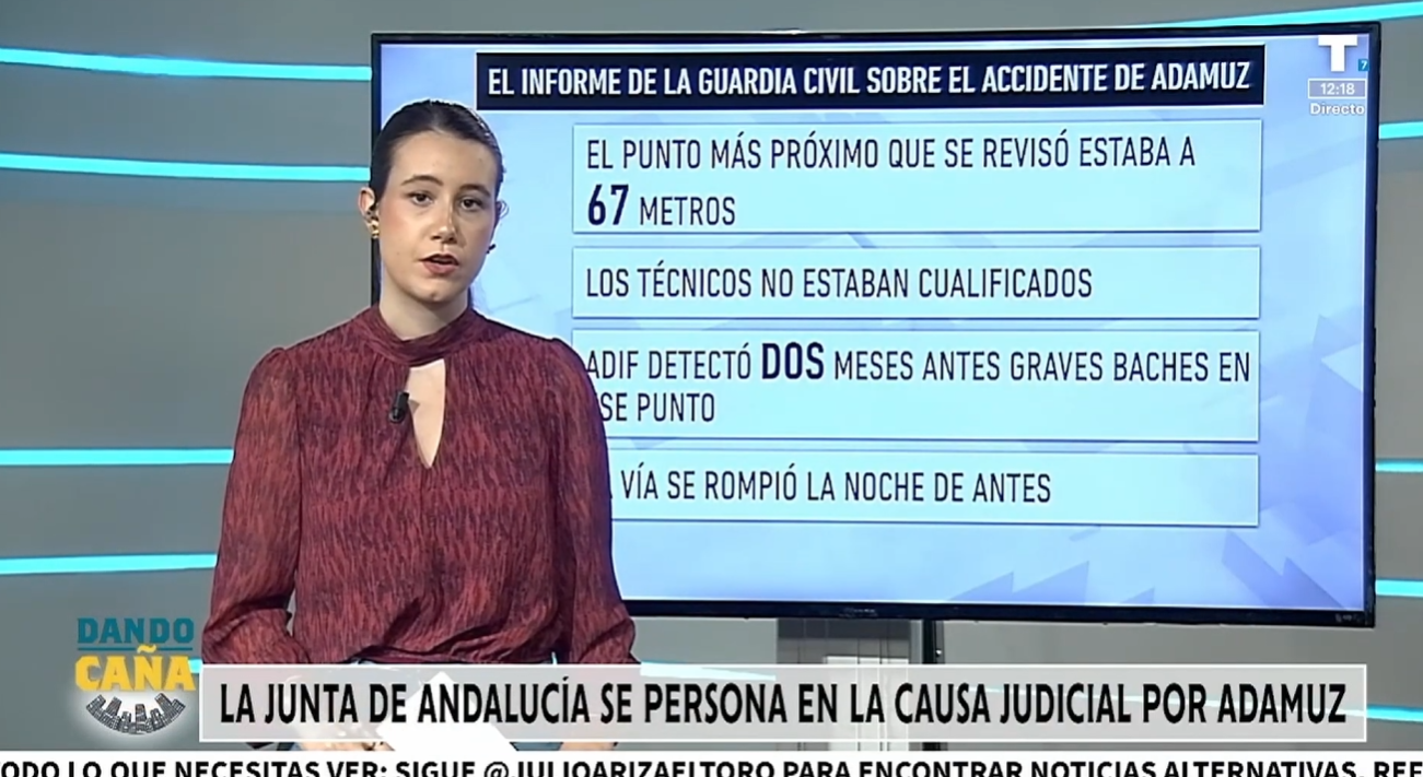 La negligencia de Adif en el accidente de Adamuz, según la Guardia Civil