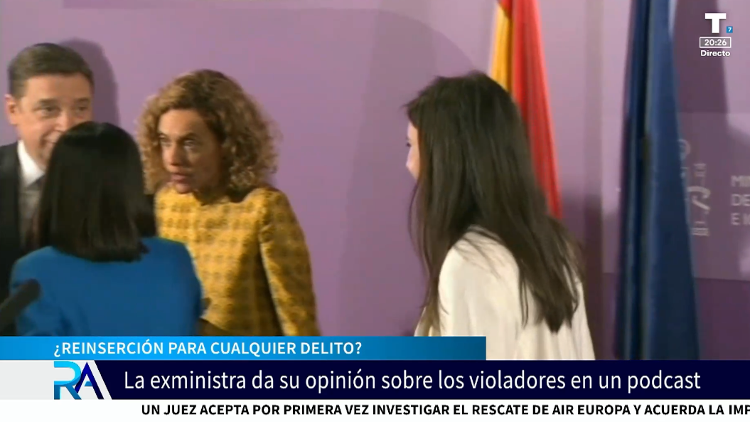 ¿Puede un violador reinsertarse en la sociedad?: Irene Montero cree que sí