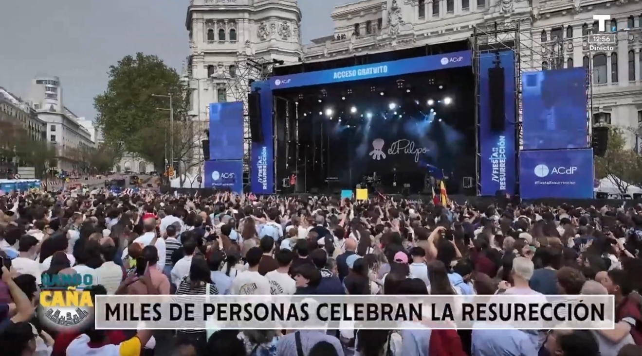 Madrid se llena de fe y alegría para celebrar la Resurrección