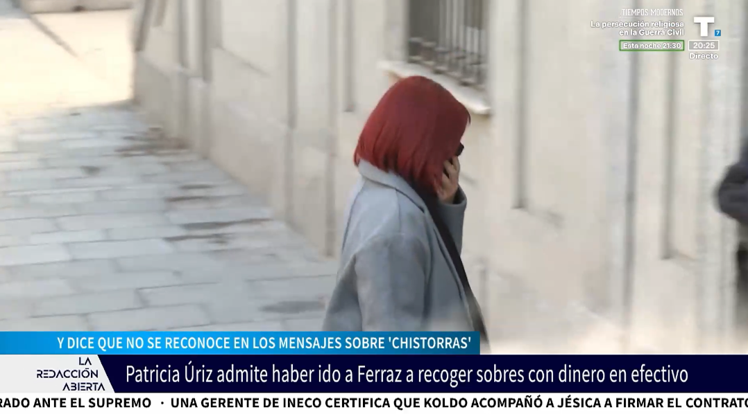Patricia Uriz señala al PSOE: «Me llamaban para recoger los sobres con dinero en efectivo»