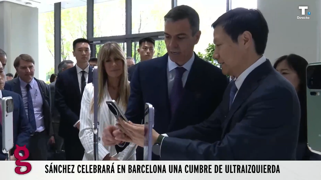 SÁNCHEZ monta una cumbre de ULTRAIZQUIERDA en BARCELONA