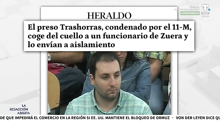 Un condenado por el 11M agrede a un funcionario de la cárcel de Zuera