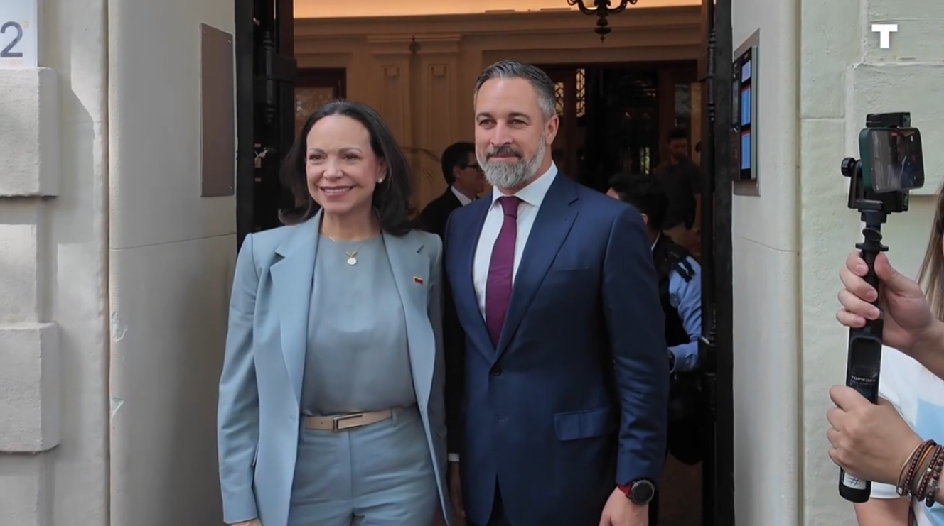 María Corina Machado se reúne con Santiago Abascal