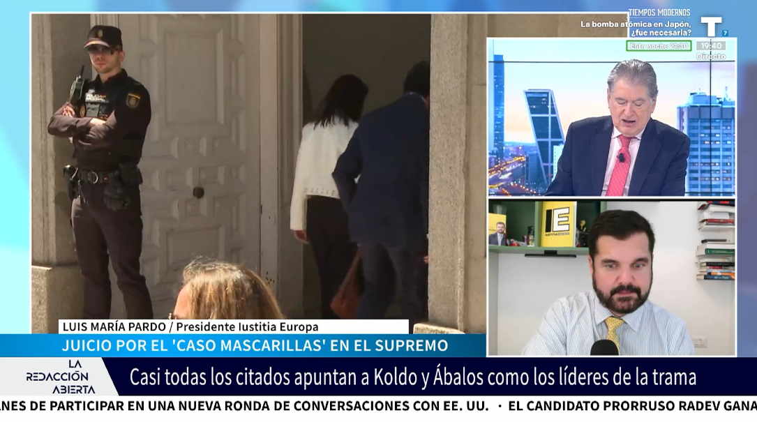 Iustitia Europa: «Begoña Gómez se terminará sentando ante un jurado en un tribunal de Madrid»