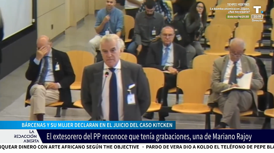 Bárcenas confirma que ordenó destruir una grabación de Mariano Rajoy