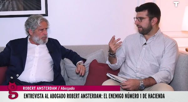 Robert Amsterdam: «Si Hacienda fuese una empresa estaría perseguida»